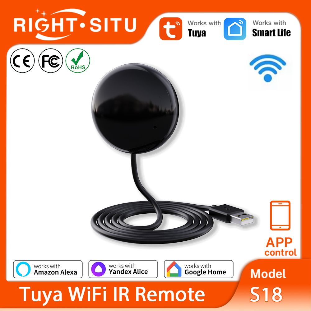 Home Security Technology - Tuya – télécommande WiFi IR pour