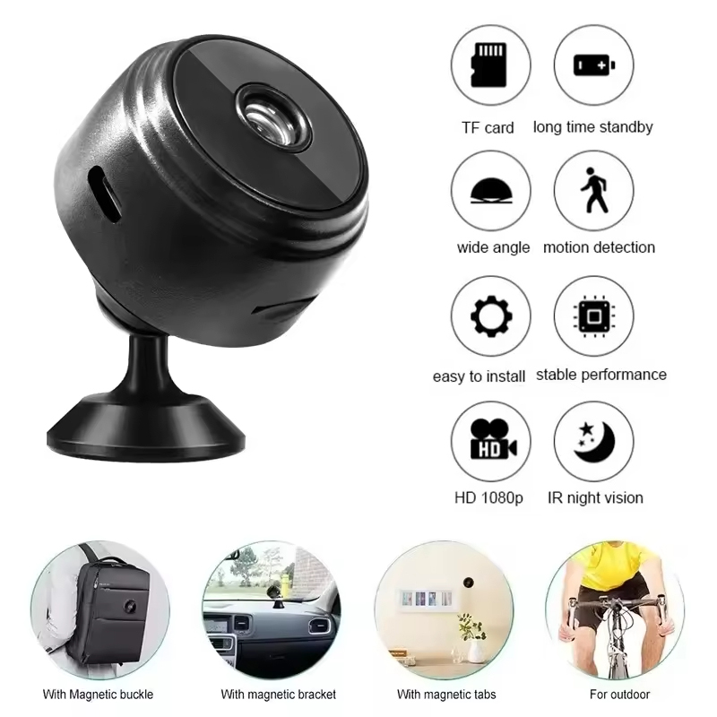Home Security No Wifi Needed - Caméra de sécurité WiFi HD 1080P