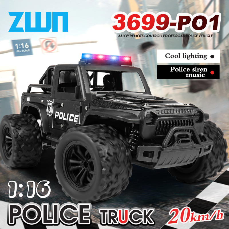 Home Security Police - ZWN 1:16 alliage haute vitesse tout-terrain