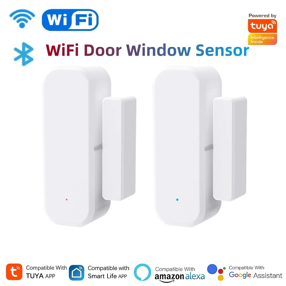 Home Security Technology - Capteur de porte/fenêtre intelligent WiFi Tuya,