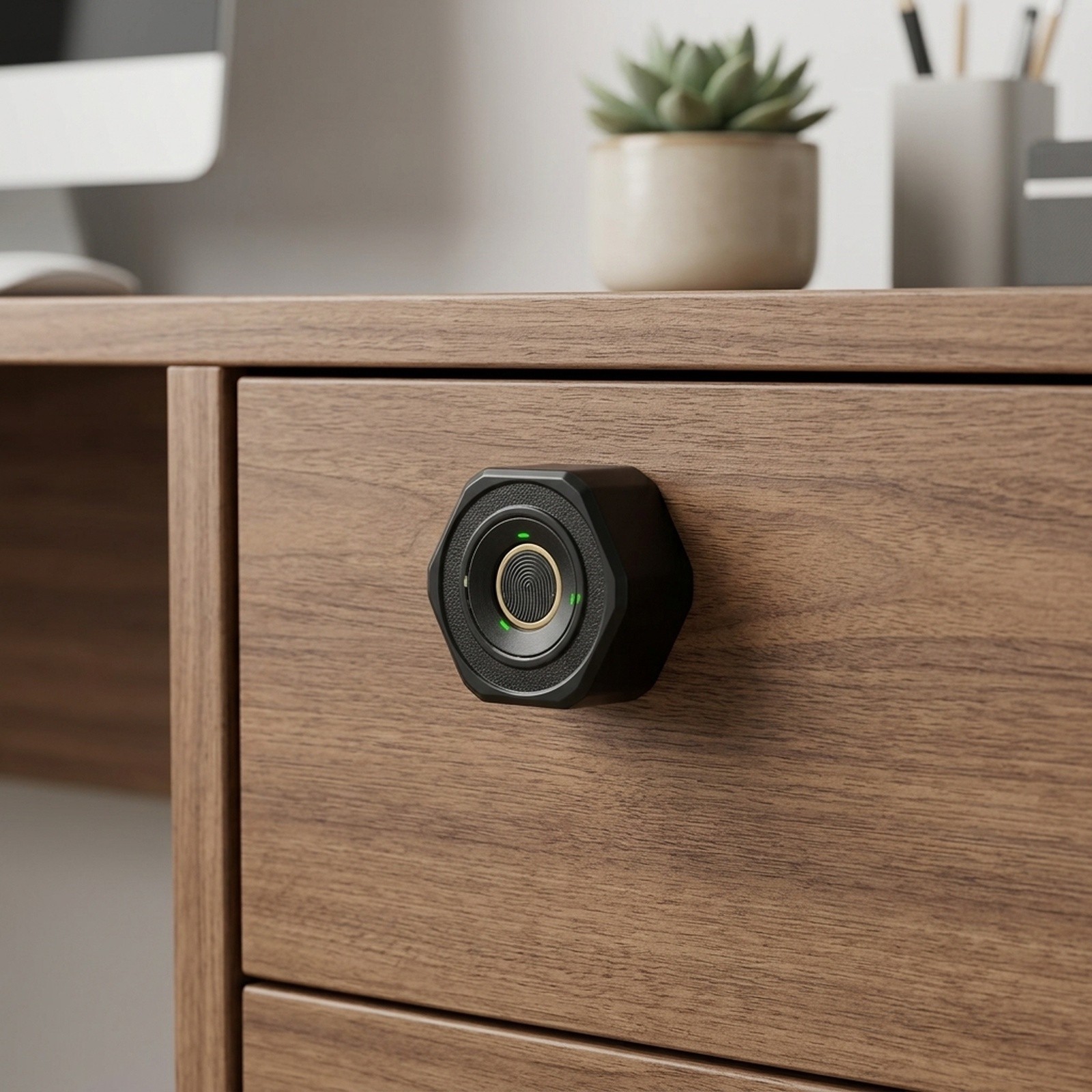 Home Security Features - Serrure de tiroir biométrique multifonctionnelle conçue