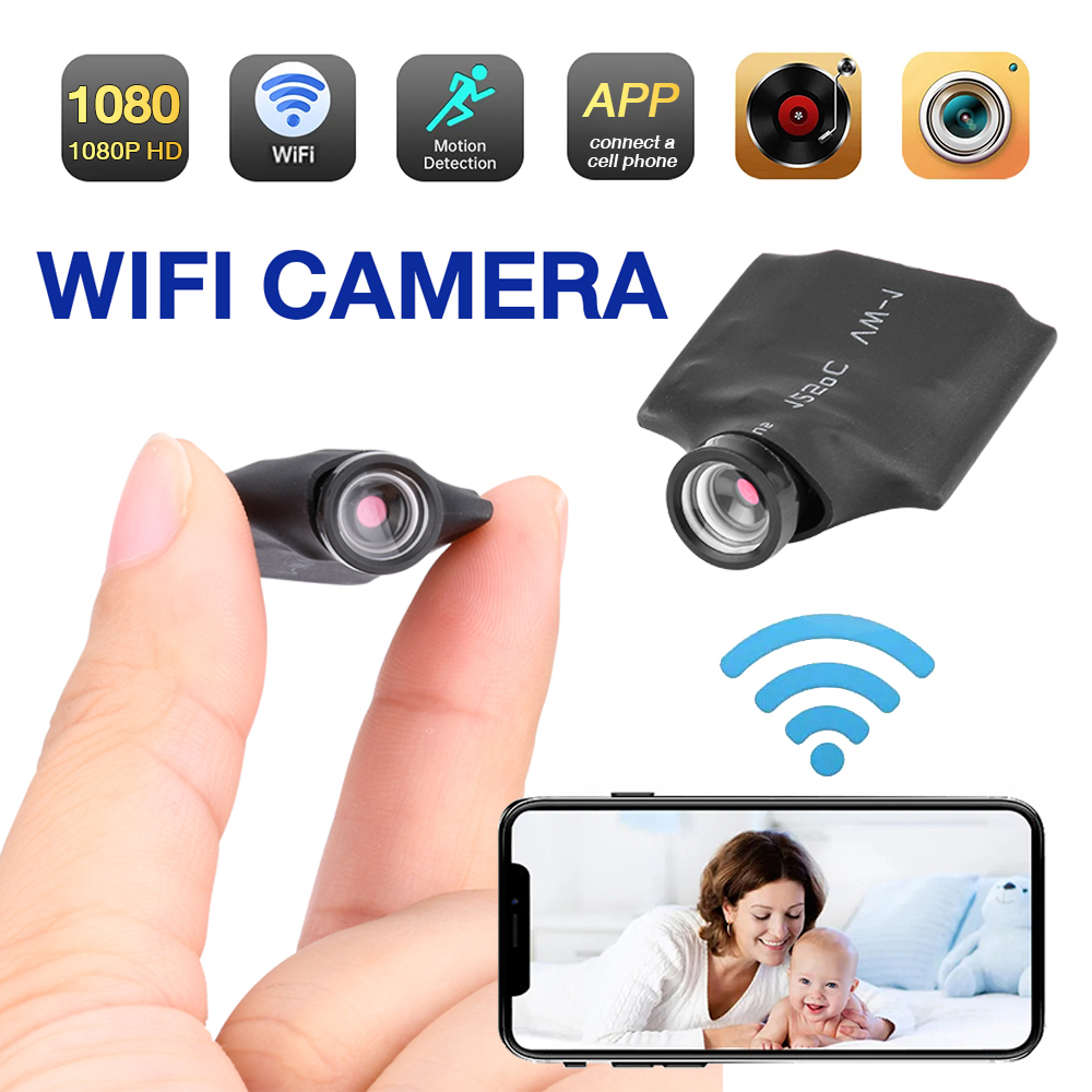 Home Security No Wifi Needed - WiFi Mini caméra 1080P HD bricolage