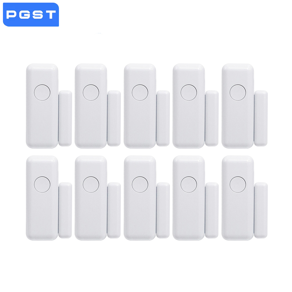 Home Security Technology - Capteur d'alarme magnétique sans fil 433