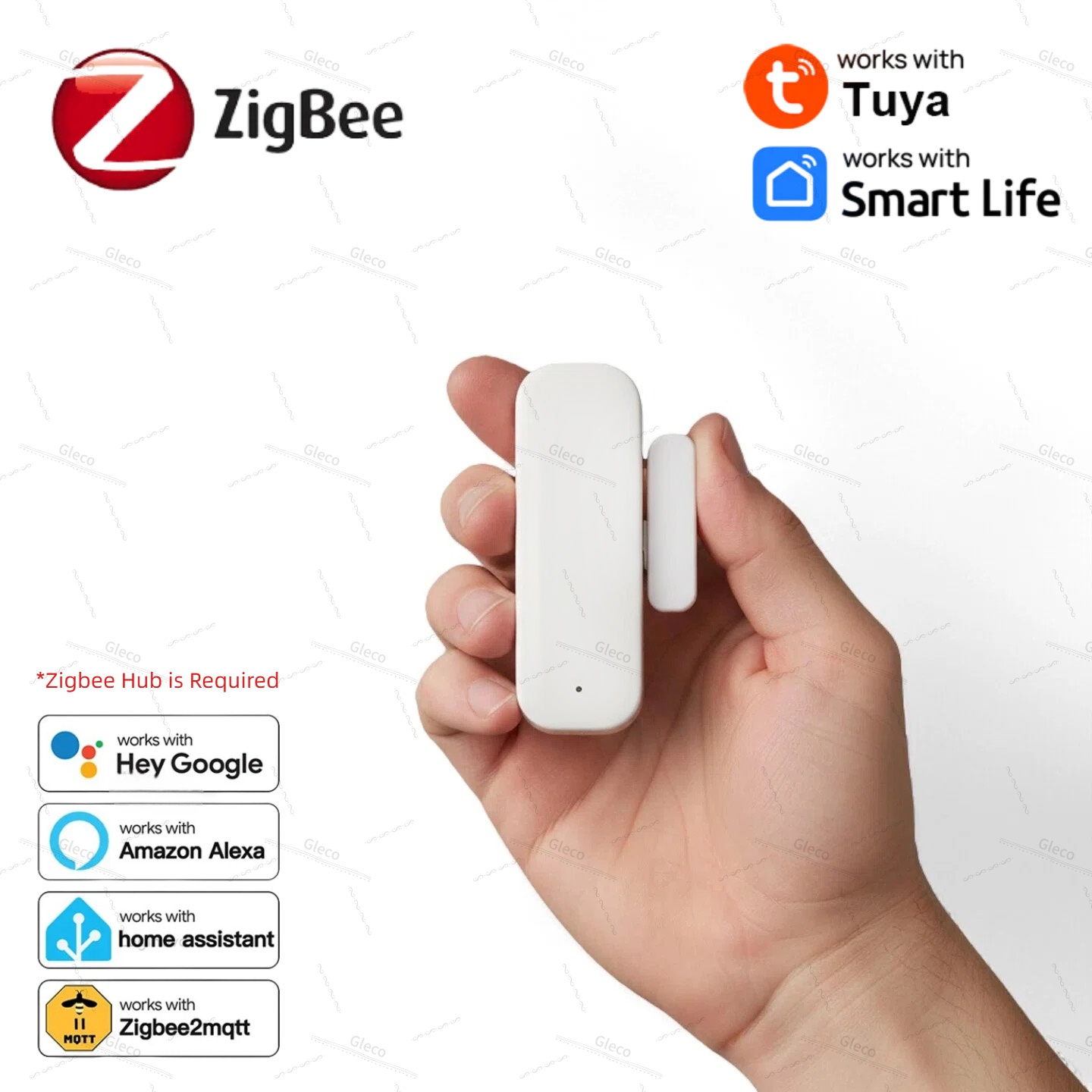 Home Security Technology - Tuya Zigbee capteur de porte fenêtre