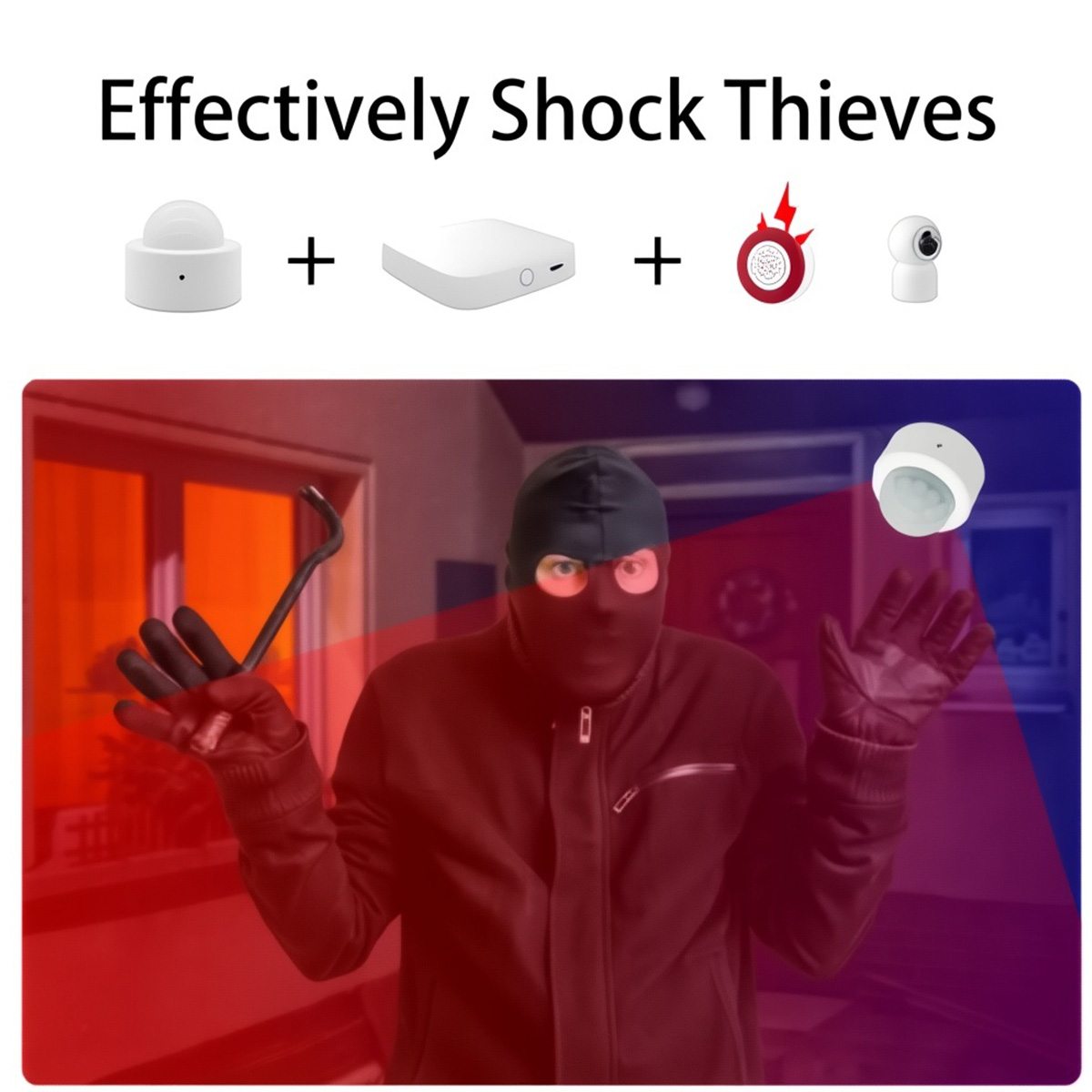 Capteur de mouvement PIR Zigbe - Home Security Technology avis et prix