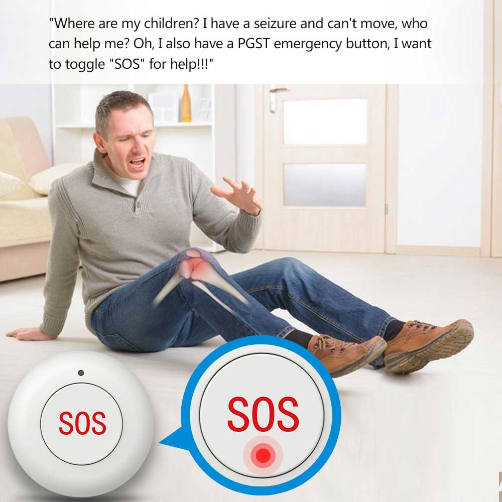 Bouton SOS sans fil, sonnette  - Home Security Technology avis et prix