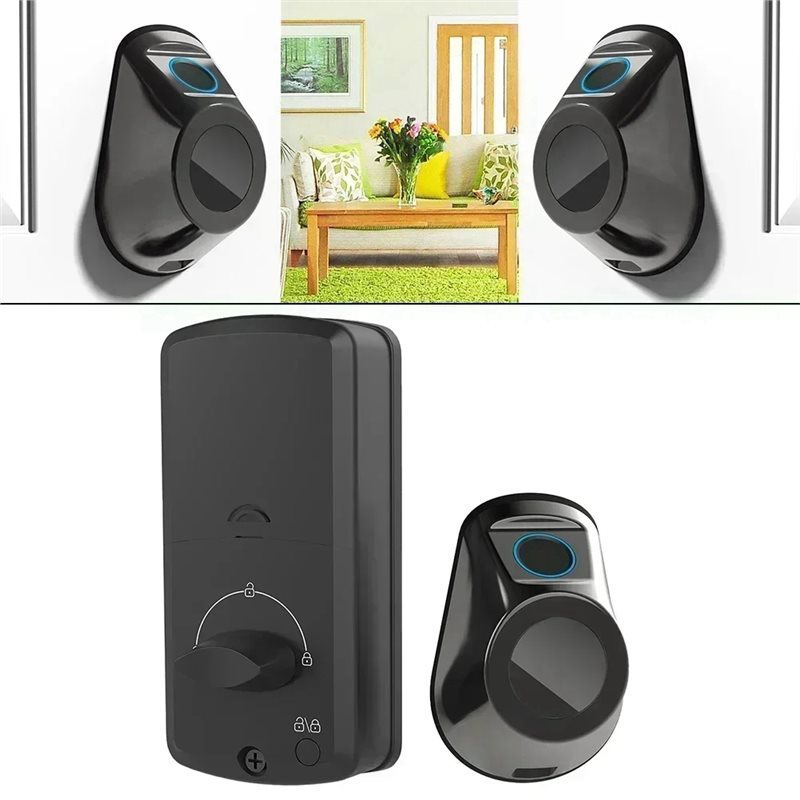 Serrure de porte à empreinte d - Home Security Features avis et prix