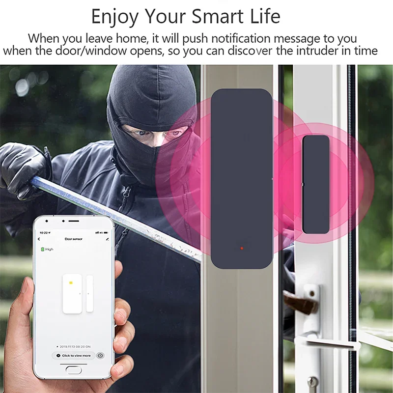 Tuya Zigbee-Capteur de porte W - Home Security Technology avis et prix