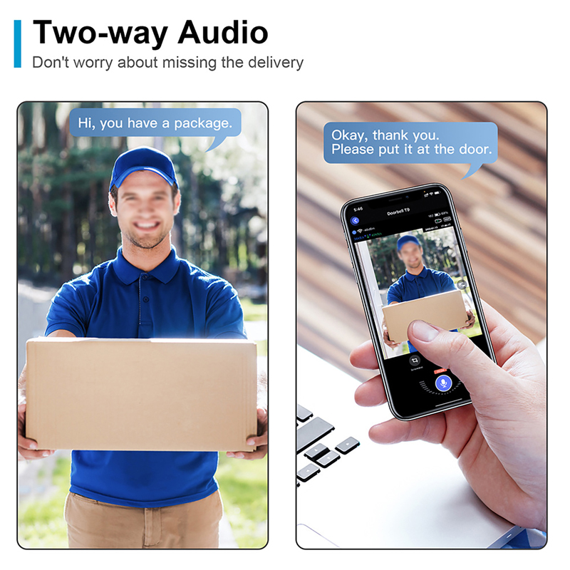 Sonnette vidéo intelligente Wi - Home Security No Wifi Needed avis et prix
