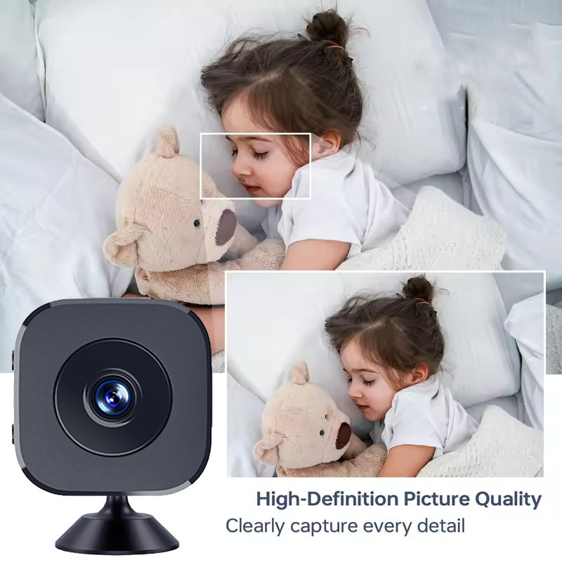 Caméra de sécurité 4K Mini Vis - Home Security No Wifi Needed avis et prix
