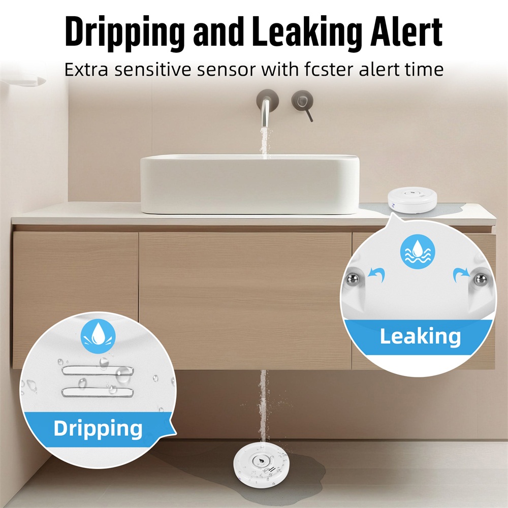 Fuers-Détecteur de fuite d'eau - Home Security Technology avis et prix