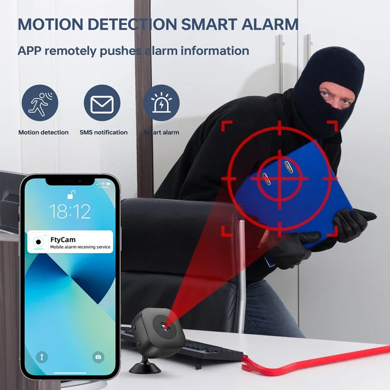 Caméra miniature intelligente  - Home Security No Wifi Needed avis et prix