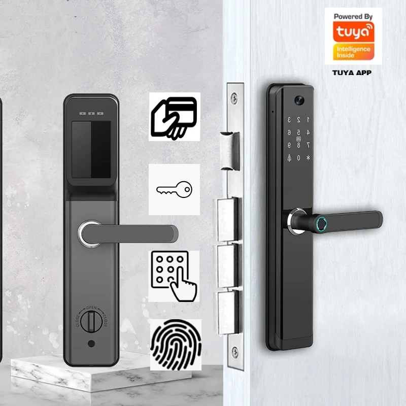 Serrure de porte connectée Tuy - Home Security Features avis et prix